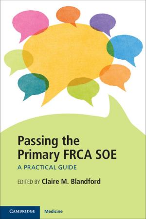 Cover of the book Passing the Primary FRCA SOE by Jamie Rowen