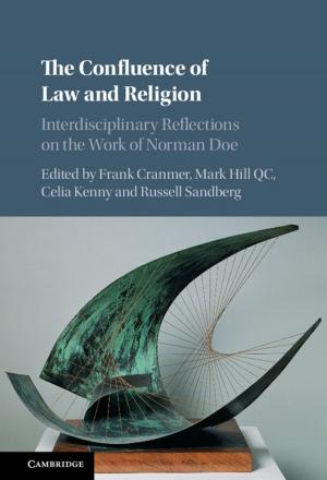 Cover of the book The Confluence of Law and Religion by Yoshifumi Tanaka