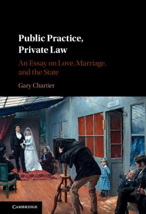 Cover of the book Public Practice, Private Law by Professor Yosef Gorny