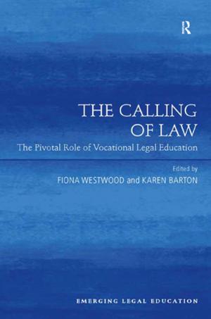 Cover of the book The Calling of Law by Susan Hart