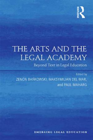 Cover of the book The Arts and the Legal Academy by Claire Mitchell