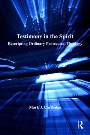 Cover of the book Testimony in the Spirit by CarysWyn Jones