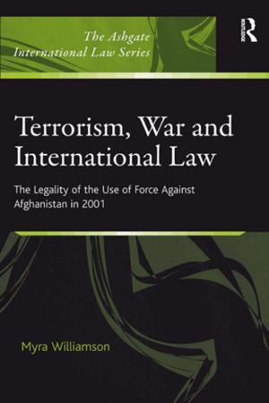 Cover of the book Terrorism, War and International Law by Peter Hodgkinson