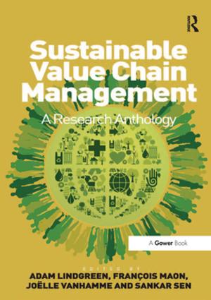 Cover of the book Sustainable Value Chain Management by Peter W. Wilson, Douglas F. Graham