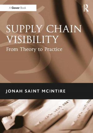 Cover of the book Supply Chain Visibility by Robert A. Ellis, Peter Goodyear