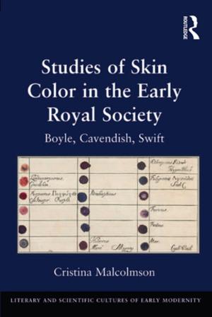 Cover of the book Studies of Skin Color in the Early Royal Society by Nicholas Lewin