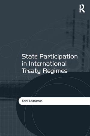 Cover of the book State Participation in International Treaty Regimes by J.F. Forrester et al, Dr J Richardson
