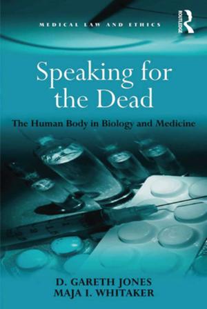 Cover of the book Speaking for the Dead by 