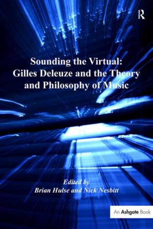 Cover of the book Sounding the Virtual: Gilles Deleuze and the Theory and Philosophy of Music by Jeremiah I. Dibua