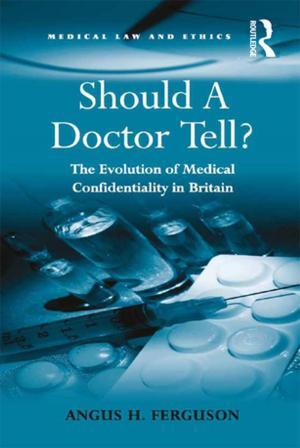Cover of the book Should A Doctor Tell? by Jason Whittaker