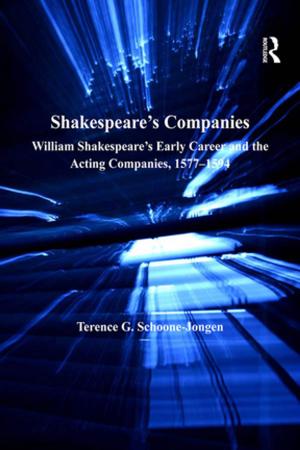 Cover of the book Shakespeare's Companies by Richard Wilson, Richard Dutton