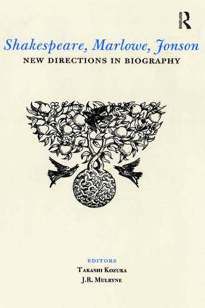 Cover of the book Shakespeare, Marlowe, Jonson by Phillip G Clampitt, Robert J. DeKoch
