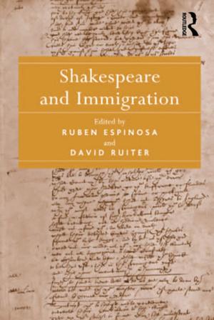 Book cover of Shakespeare and Immigration
