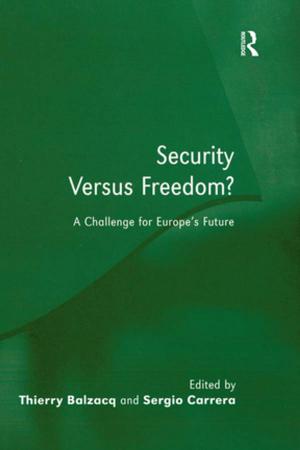 Cover of the book Security Versus Freedom? by Lean, Martin