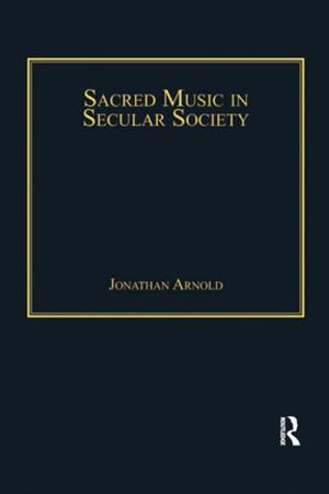 Cover of the book Sacred Music in Secular Society by Richie Unterberger