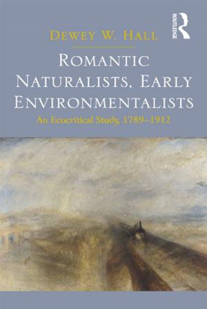 Book cover of Romantic Naturalists, Early Environmentalists