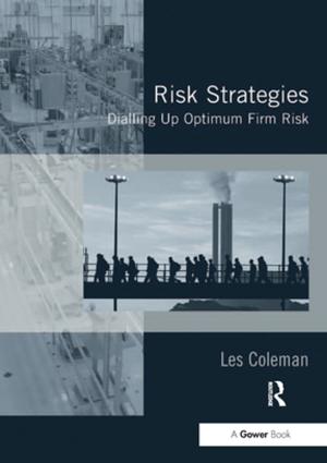 Cover of the book Risk Strategies by Brent Lovelock, Kirsten Lovelock
