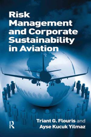 Cover of the book Risk Management and Corporate Sustainability in Aviation by Norman Wienand