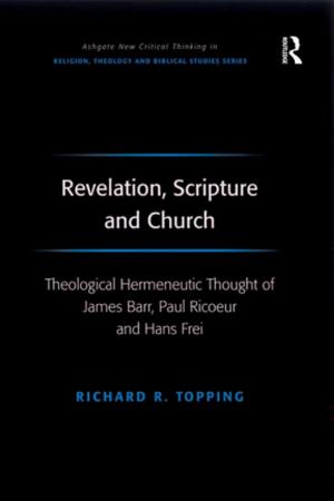 Cover of the book Revelation, Scripture and Church by Terry Rey