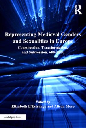 Cover of the book Representing Medieval Genders and Sexualities in Europe by Jean Haar, Kathleen Foord