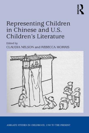 Cover of the book Representing Children in Chinese and U.S. Children's Literature by Hannes Lacher