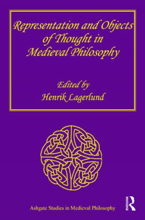 Cover of the book Representation and Objects of Thought in Medieval Philosophy by Allan Hunter