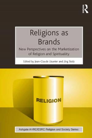 Cover of the book Religions as Brands by Elaine Gunnison, Jacqueline B. Helfgott