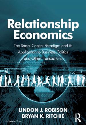 Cover of the book Relationship Economics by Jane Duckett