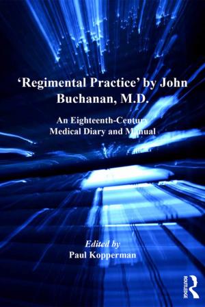 Cover of the book 'Regimental Practice' by John Buchanan, M.D. by Brian Edmiston