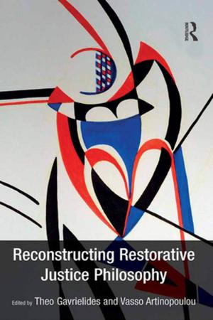 Cover of the book Reconstructing Restorative Justice Philosophy by Ido Zelkovitz