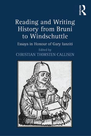 Cover of Reading and Writing History from Bruni to Windschuttle