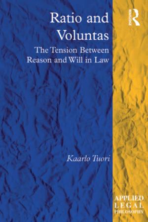 Cover of the book Ratio and Voluntas by Yukinori Komine