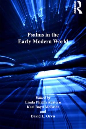 Book cover of Psalms in the Early Modern World