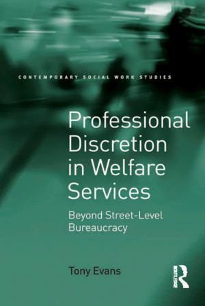 Cover of the book Professional Discretion in Welfare Services by Gareth Kane