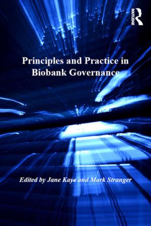 Cover of the book Principles and Practice in Biobank Governance by Diane Montgomery