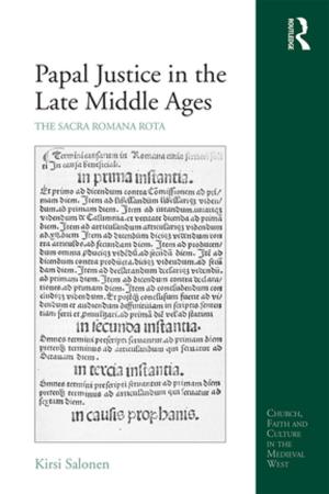 Cover of the book Papal Justice in the Late Middle Ages by Rachel Jones