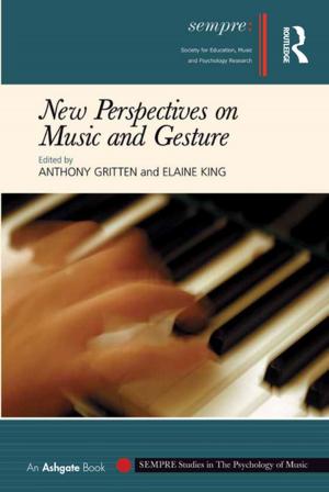 Cover of the book New Perspectives on Music and Gesture by 