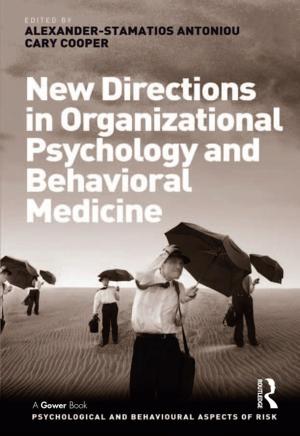 Cover of the book New Directions in Organizational Psychology and Behavioral Medicine by 