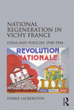 Cover of the book National Regeneration in Vichy France by Hannah Soong