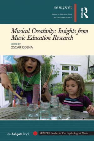 Cover of the book Musical Creativity: Insights from Music Education Research by Jim Eggert