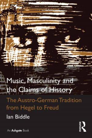 Cover of the book Music, Masculinity and the Claims of History by Thomas Berg