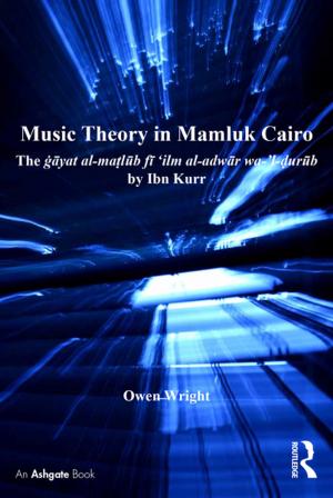 Cover of the book Music Theory in Mamluk Cairo by Francesco Bisagni