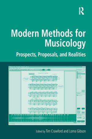 Cover of the book Modern Methods for Musicology by Christine M. Bochen