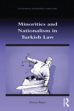 Cover of the book Minorities and Nationalism in Turkish Law by Sally Tomlinson
