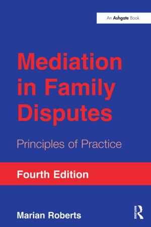 Cover of the book Mediation in Family Disputes by Rosemary Mander, Jo Murphy-Lawless