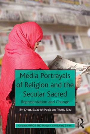Cover of the book Media Portrayals of Religion and the Secular Sacred by Jim Kemeny