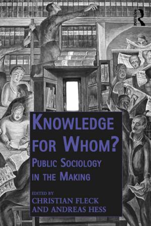 Cover of the book Knowledge for Whom? by Daniel