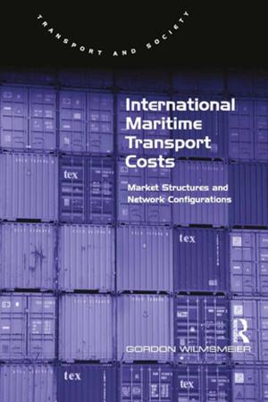 Cover of the book International Maritime Transport Costs by Gerrie Smits, Peter Hinssen