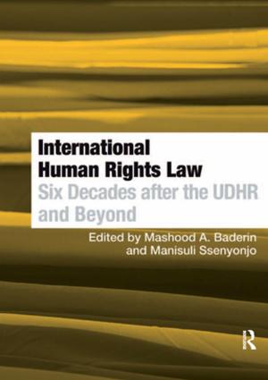 Cover of the book International Human Rights Law by Natsuko Akagawa