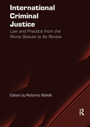 Cover of the book International Criminal Justice by Richard Polt